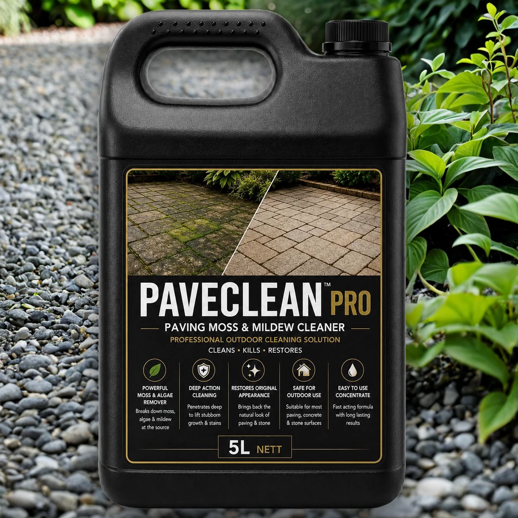 PaveClean Pro paving moss and mildew cleaner
